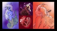 breasts nude pussy sexy vore felarya stomach shrunken_woman swallowed mouth_play snake_girl angel2012 crisis_(felarya)