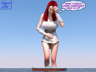 gentle red_hair dress bruzzo giga_sakura liuti comic_2_goddesses_1_fate