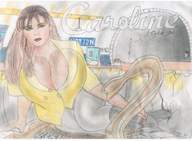 breasts drawing giantess color destruction anime olivier