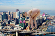 giantess collage nude pussy city butt swimsuit brunette bending_over docop san_francisco