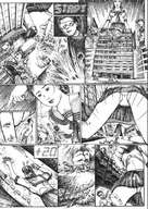 breasts drawing giantess crush city monochrome destruction multiple_giantesses anime breast_crush klnking