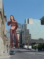 breasts giantess collage city blonde celebrity streets