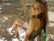 blonde clothed story park sandals shrunken_people bench imminent_crush