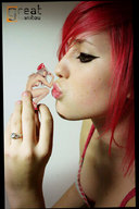 collage nude blonde handheld red_hair kissing shrunken_woman great_manitou rings clothed_giantess