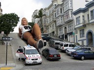 giantess collage city upskirt high_heels jr