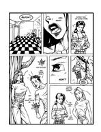 drawing comic monochrome anime shrunken lineart shrunken_woman my_big_boyfriend jason_kantowski kantowski