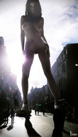 giantess collage nude pussy city large_breasts high_heels zoolp